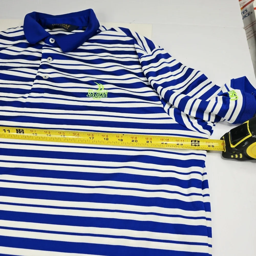 Ralph Lauren Polo Golf 2015 US Open Chambers‎ Bay Mens XL Short Sleeve Shirt